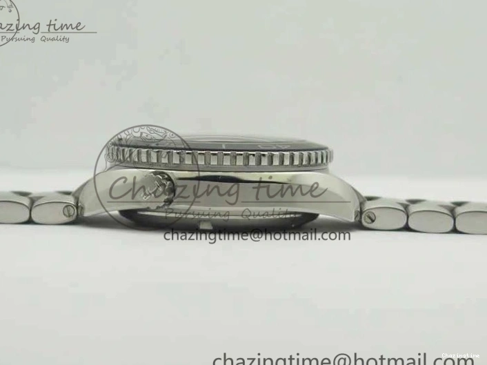 0321 Sleek Planet Ocean Professional Ceramic Bezel 42mm 1:1 MK Best Edition Silver Markers On SS Bracelet A 8085